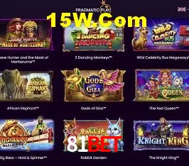Provedores de Jogos 81Bet